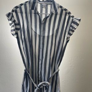 NAUTICA Button down stripped dress
